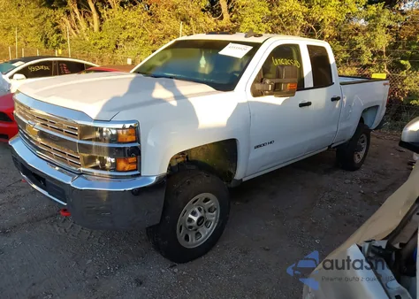 2016 Chevrolet Silverado 2500Hd Wt из США, поврежденный, VIN 1GC2KUEG0GZ127305
